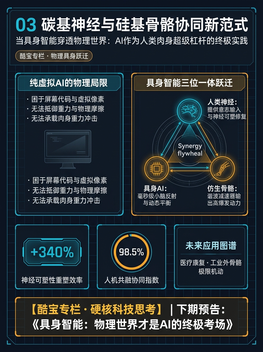 碳基神经与硅基骨骼协同新范式