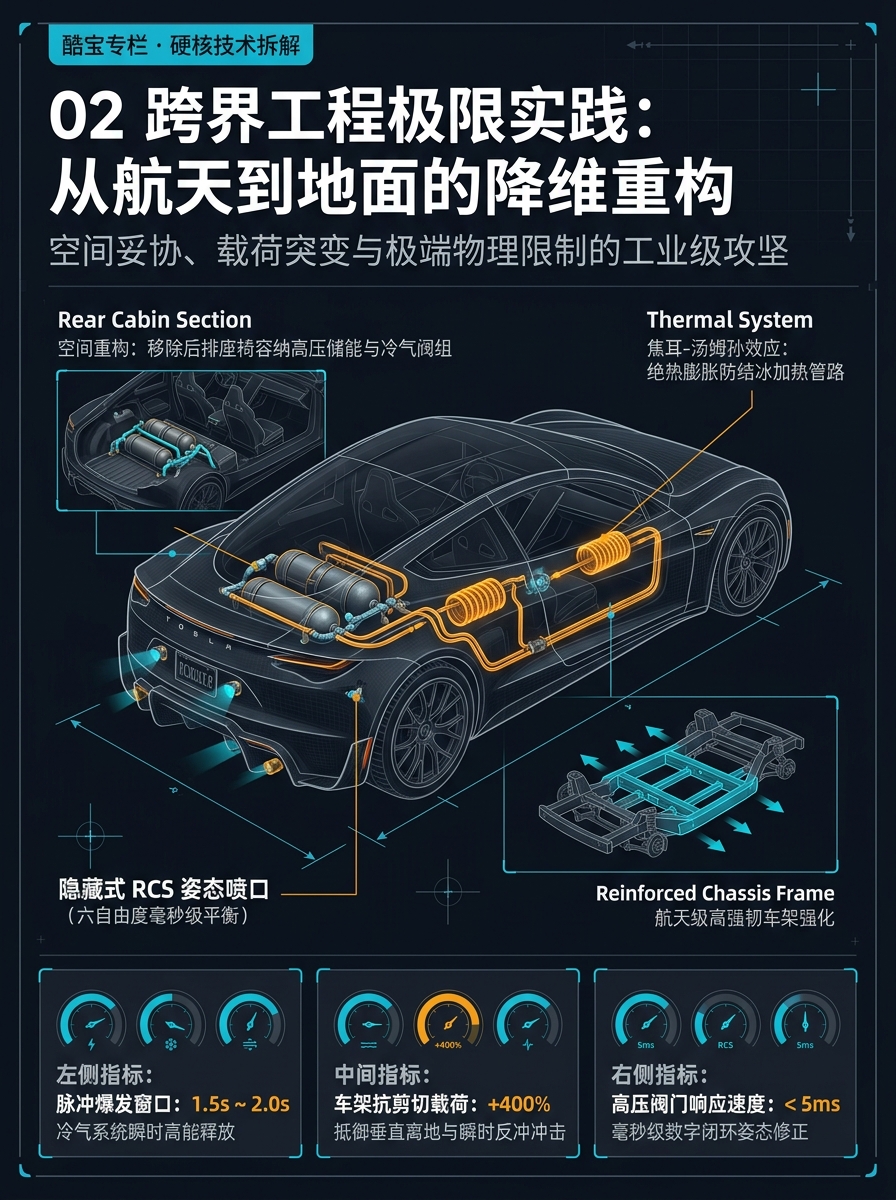 SpaceX 航天工程跨界移植与轻量化底盘结构重构蓝图